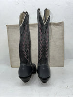 New Women’s Grey Texas Brand Cowboy Boots. 4512 6.5 6 1/2 M. 19-138 