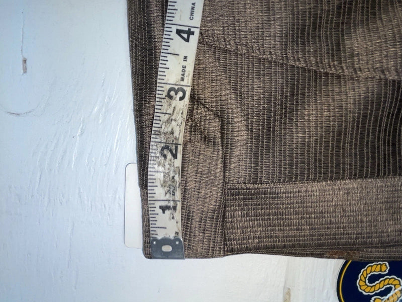 New Vintage Brown Circle S Polyester Pants #CP5791 SS-7