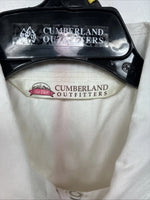 New Women’s Cumberland White Gem Long Sleeve Pearl Snap Large II-98