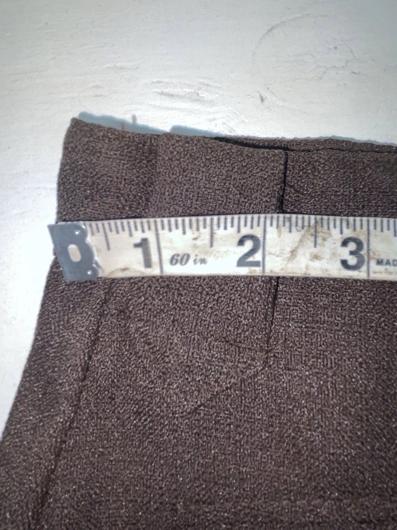 New Vintage Brown Panhandle Slim Polyester Pants VV-26