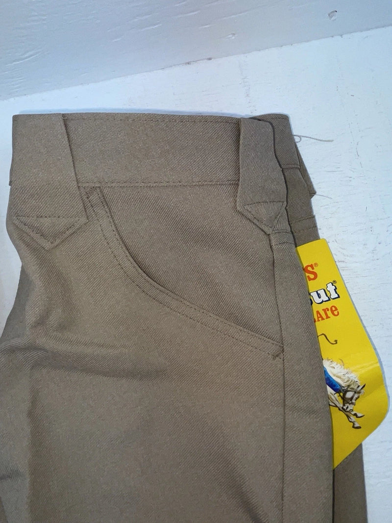 New Vintage Beige Lee Polyester Pants #2032624 OO-45