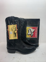 New Men’s Black Texas Brand Cowboy Boots. 251542361 11 D. 8-58