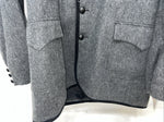 New Men’s Pioneer Wear Grey Suit Jacket 46L #12556 T-601