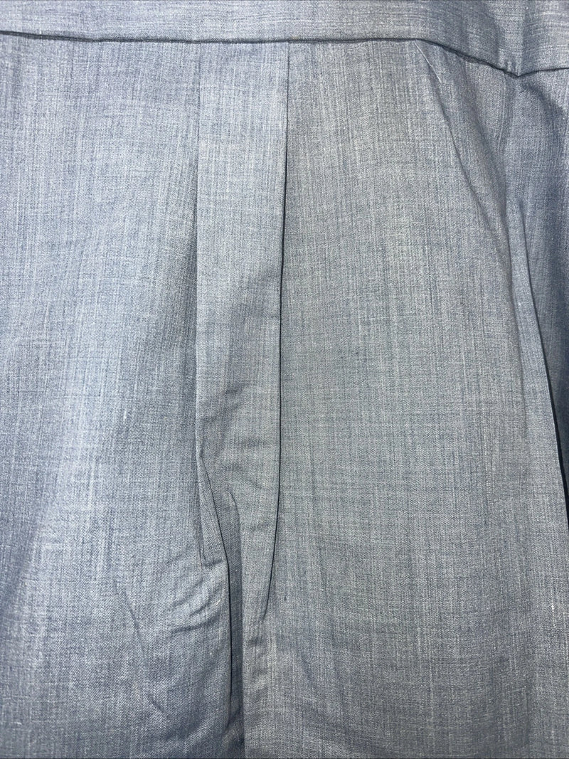New Men’s Wayne Scott Blue Long Sleeve Button Up Large A-192