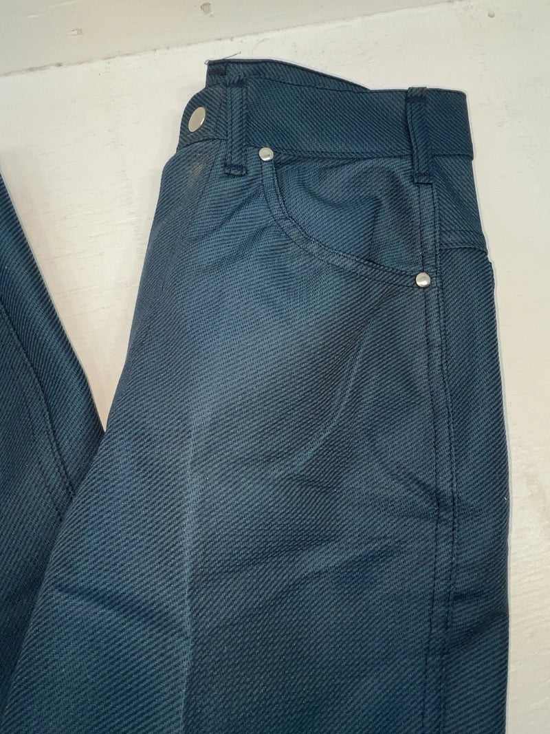 New Vintage Blue Miller Polyester Pants #2624 3A-94