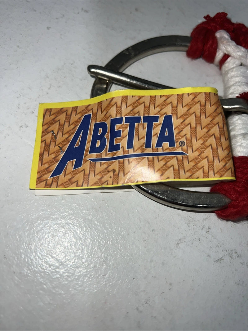 New Red White ABETTA 15 Strand 28” Cinch U-21
