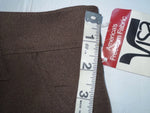 New Vintage Brown Dickson Jenkins Polyester Pants #5510 VV-97