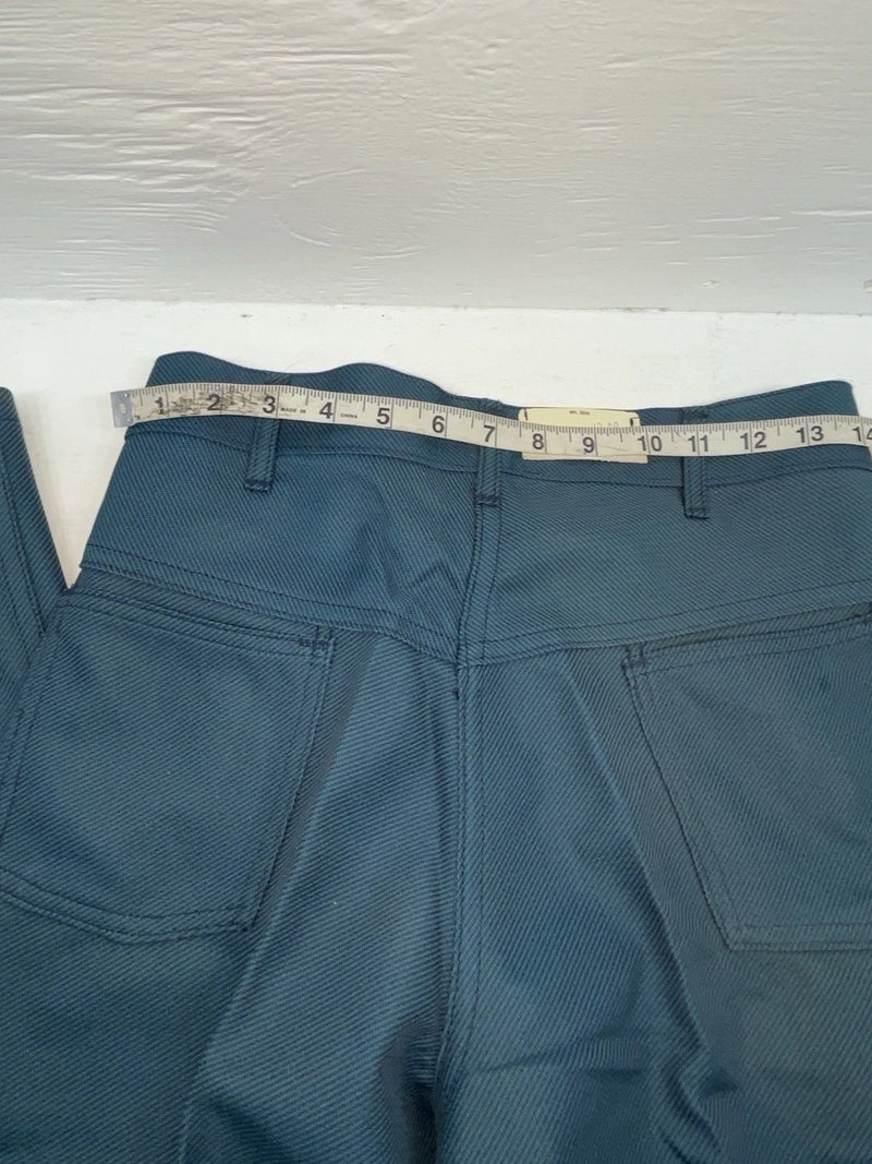 New Vintage Blue Miller Polyester Pants #2624 SS-39