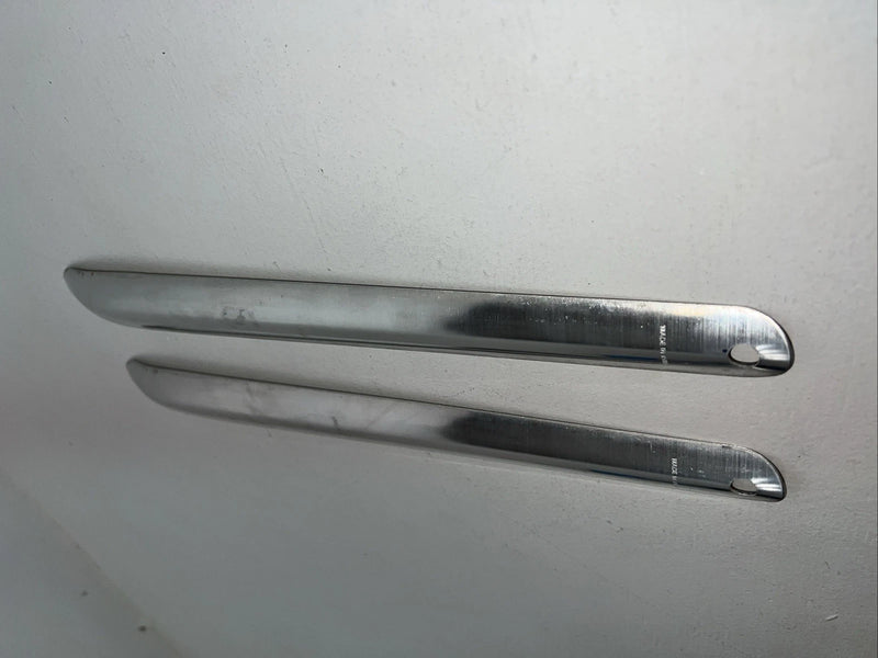 New Aluminum Silver Horse Sweat Scraper Set Of 2 3C-21