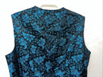 New Women’s 1849 Authentic Ranchwear Blue Western Show Vest XXL #3165 UU-24