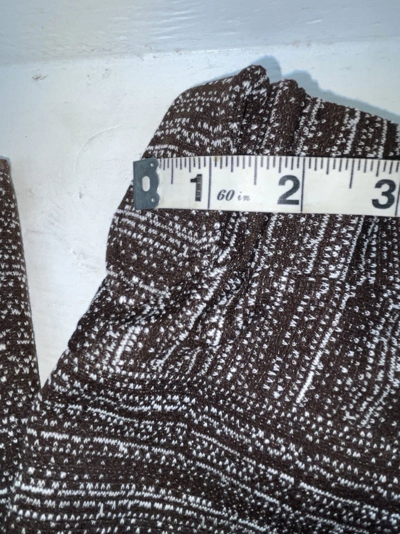 New Vintage Brown Speckled Panhandle Slim Polyester Pants #12406 XX-30