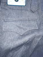 New Vintage Gray Circle S Polyester Pants #CP4768 NN-160