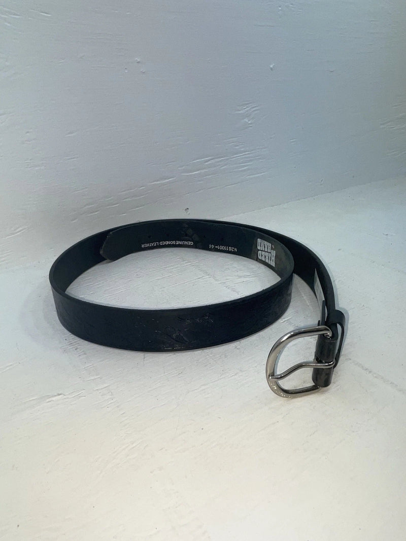 New Black Genuine Leather Hired Hand Tooled 44” Belt #N2611001 NN-101
