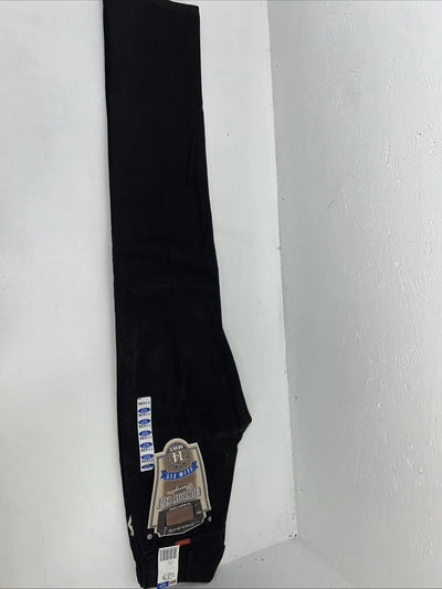 New Men’s Black Cowboy Cut Slim Fit Wrangler Jeans. 11x36 H-8