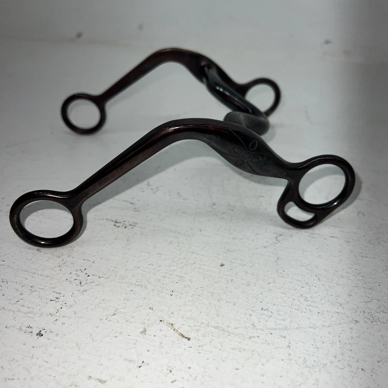 New Black Metal Tooled Welded Port Bit Long Shank LLL-6