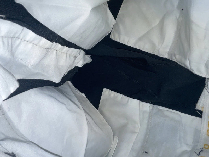 New Vintage Black Circle S Polyester Pants #8541 SS-29