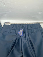 New Vintage Blue Circle S Polyester Pants #CP5091 OO-15