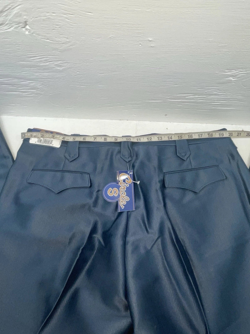 New Vintage Blue Circle S Polyester Pants #CP5091 OO-15