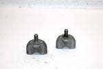 09 Honda Trx 500 Fpea Foreman Oem Lower Handlebar Mount Pair 53130-HB3-770 Q1020
