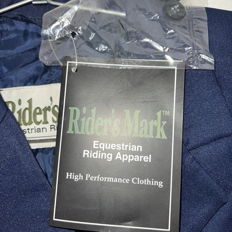 New Women’s Riders Mark Blue Riding Coat 14L #23-37000 R-601