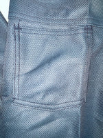 New Vintage Blue Miller Polyester Pants #2624 VV-65