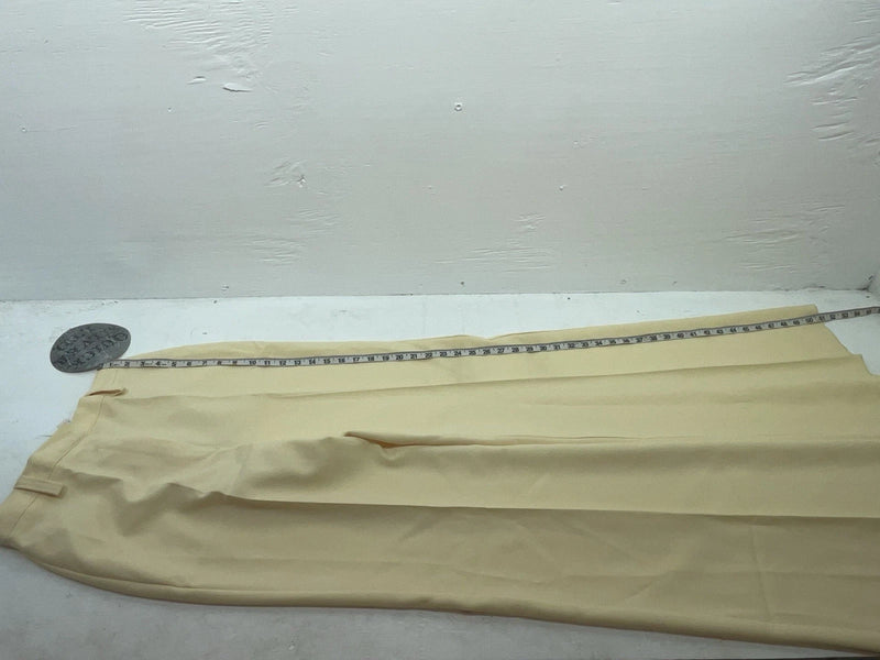 New Vintage Yellow Quick Silver Polyester Pants #2662 VV-93