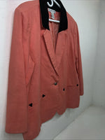 New Women’s Samantha Taylor Pink Blazer 18W #5699 UU-25