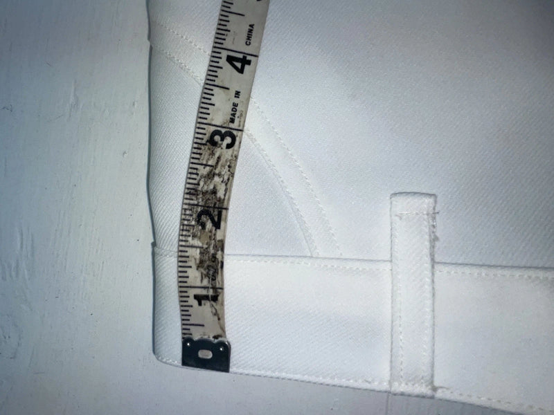 New Vintage White Dickson Jenkins Polyester Pants SS-81