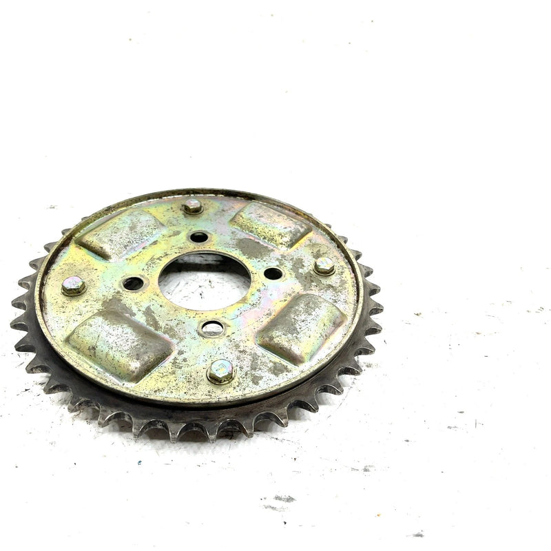 84-87 Suzuki Quadrunner 185 OEM 38T Rear Sprocket W/Plates 64413-24401 AS0