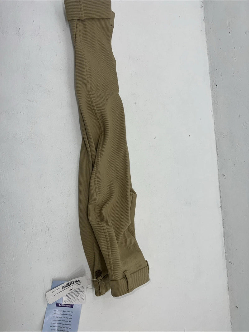 New Children’s Sport Riders Tan Clarino Knee Patch English Breeches. 6 A-146