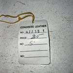 New Congress Leather 5” D Ring Snaffle Bit #477101 Y-501