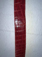 New Red Genuine Leather Wrangler Tooled 28” Belt #6820 JJ-142 