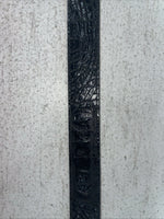 New Black Genuine Leather Dan Post Tooled Belt 34” #5820-01 Z-6