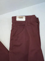 New Vintage Red Lee Polyester Pants #2004061 NN-158
