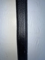 New Black Genuine Leather Chambers 34” Belt #M450 JJ-75