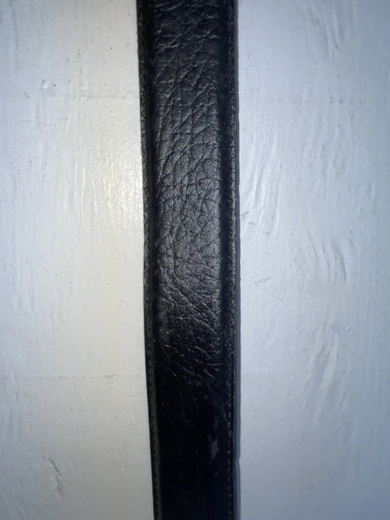 New Black Genuine Leather Chambers 34” Belt #M450 JJ-75