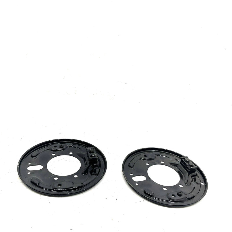 87 Suzuki Quadrunner LT4WD OEM Front Brake Backing Plate Set 54810-19B11 AS28