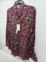 New Men’s Wrangler Propel Western Design Long Sleeve Button Up 17.5 XL AA-10