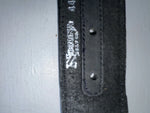 New Black Genuine Leather Nocona Zebra Print Bling 44” Belt #N2440501 JJ-81