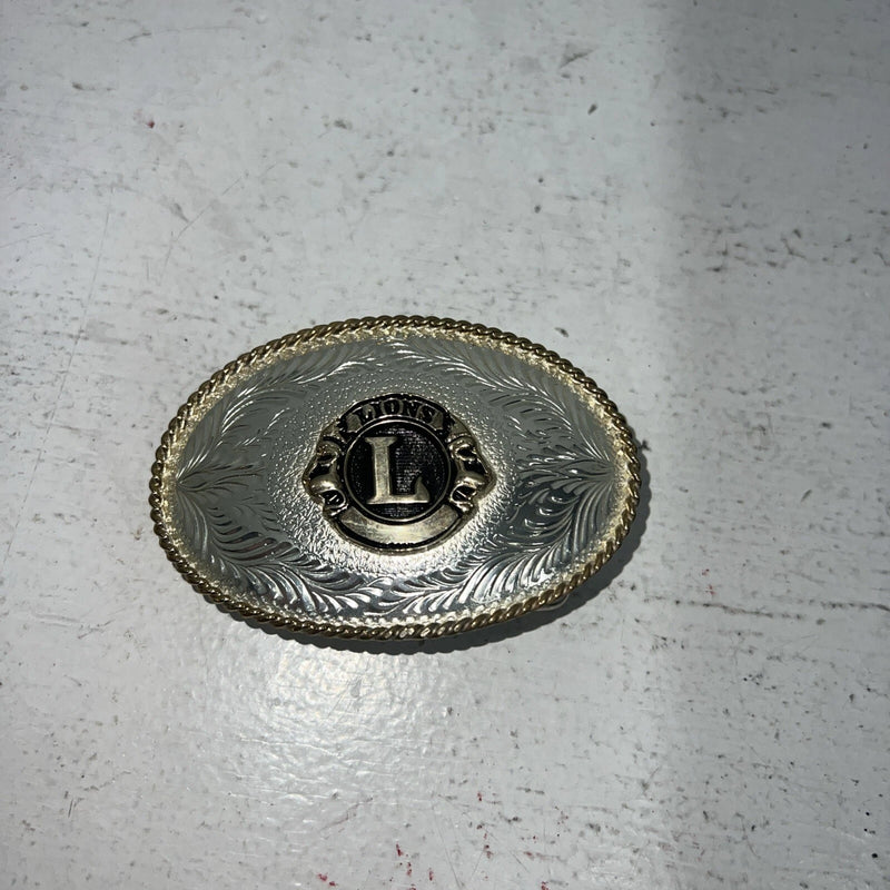 New Women’s Award Design Lions Belt Buckle. S251364 A-126