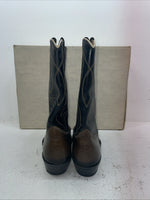 New Men’s Brown Rodeo Cowboy Boots. M 4010 10 D. 7-52