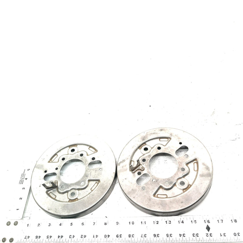 04 Honda Foreman Rubicon 500 4x4 OEM Front Brake Plate Set 45120-HN5-671 AH86