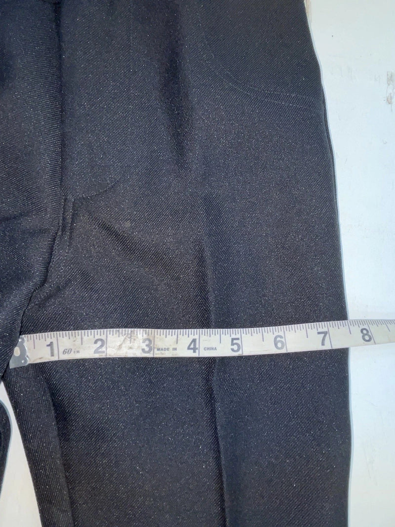 New Vintage Black Mesquite Polyester Pants #591 VV-37