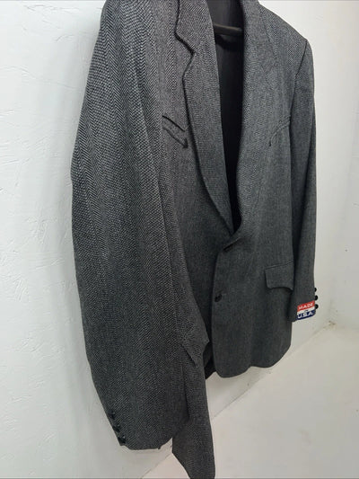 New Men’s Pioneer Wear Blue Suit Jacket 46L #12537 HH-607