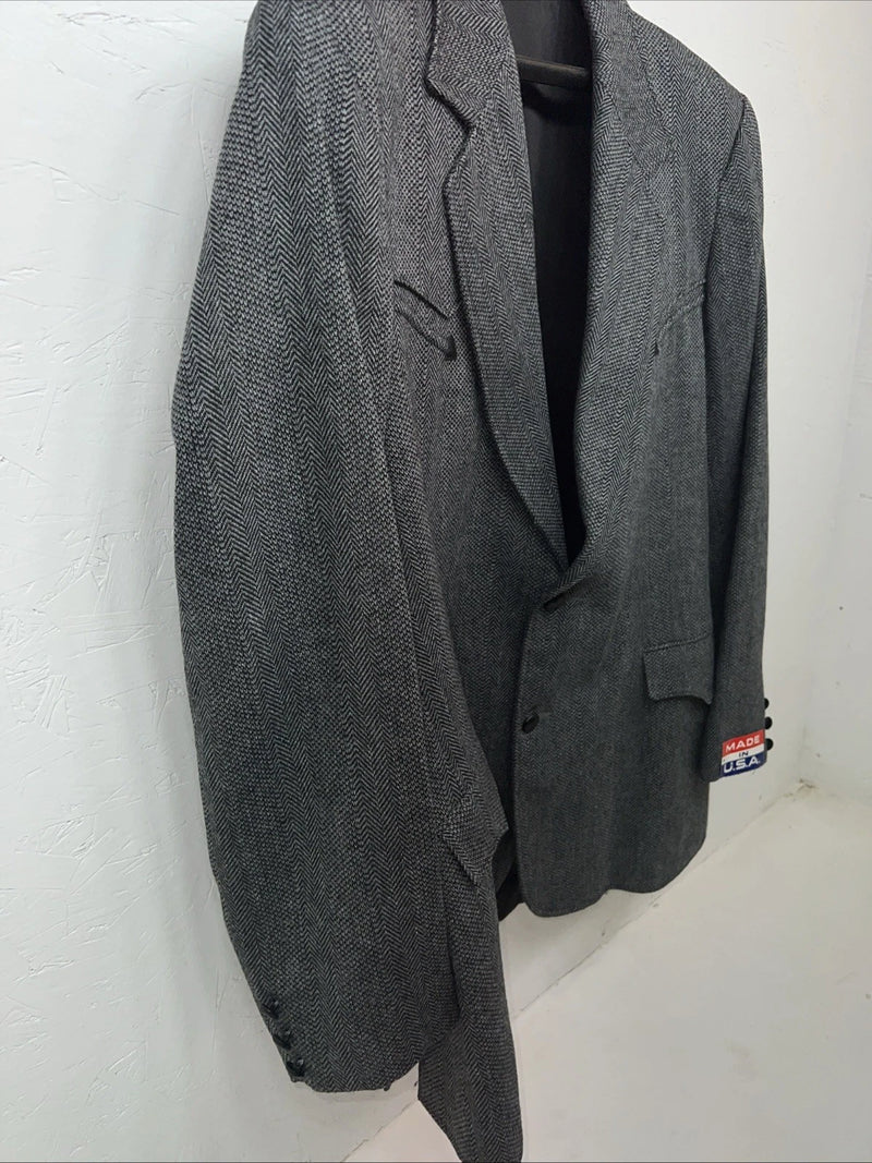 New Men’s Pioneer Wear Blue Suit Jacket 46L #12537 HH-607