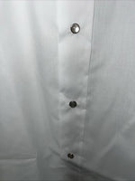 New Men’s White Mesquite Long Sleeve Pearl Snap Shirt. 17.5x37 XL S-5