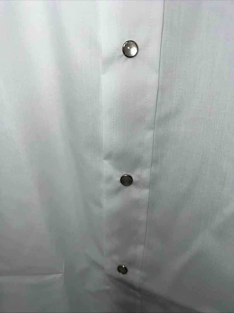 New Men’s White Mesquite Long Sleeve Pearl Snap Shirt. 17.5x37 XL S-5