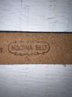 New Gray Genuine Leather Nocona Tooled 18” Belt #A261 NN-79