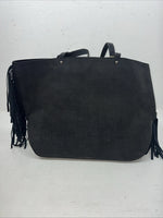 New Gray Angel Ranch Purse With Fringe #DHB1036B EE-5