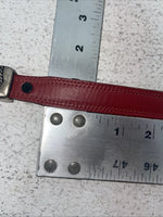 New Red Genuine Leather Nocona 34” Belt #357 Z-14